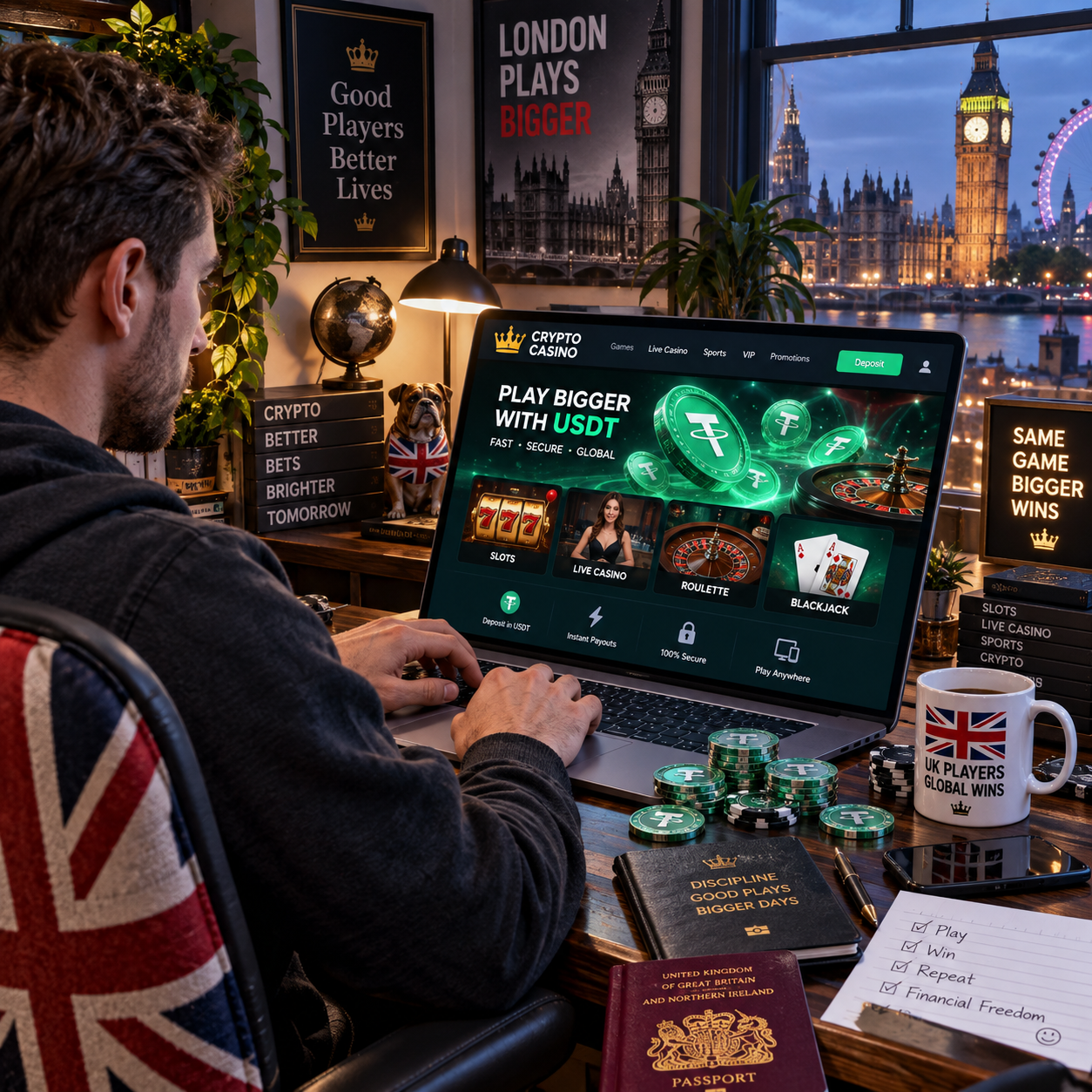 How Uk Players Are Turning To Crypto A 2026 Guide To Choosing The Top Usdt Casinos Safely