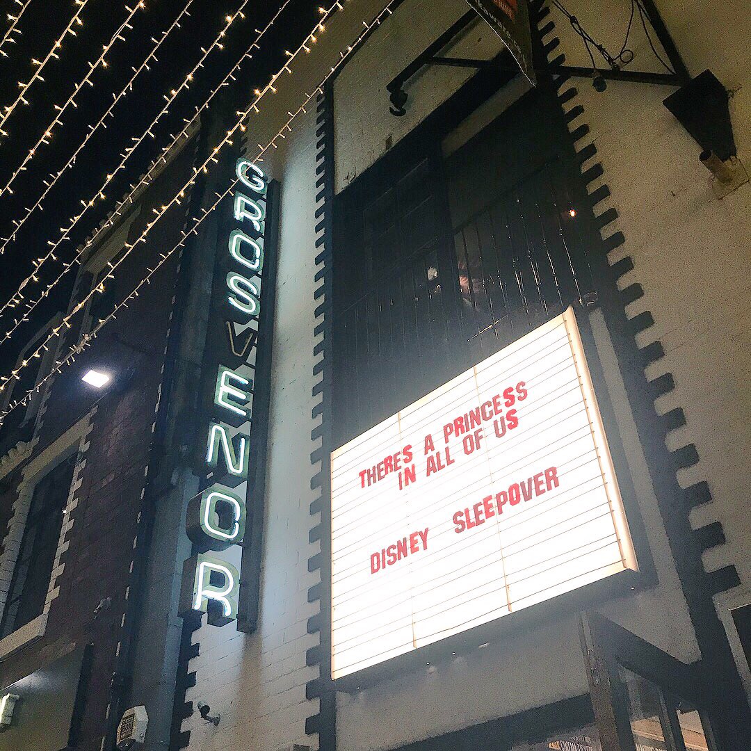 A Disney Movie Sleepover at The Grosvenor Cinema